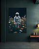 plakaty Kosmiczny spokój - Plakat - Druk - Astronauta, Abstrakcja, Surrealizm, Loft #4