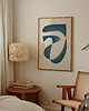 plakaty Plakat Blue abstract no.3