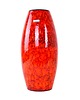 wazony Wazon ceramiczny czerwony, niemiecki design, lata 60, produkcja: Scheurich