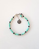 bransoletki z kamieni naturalnych Bransoletka Turkusowo Czarna