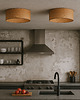 plafony Skandynawski plafon sufitowy do kuchni DUBAJ ECO z abażurem 50 cm
