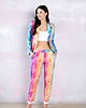 komplety damskie Garnitur damski Vibrant Rainbow z dresówki