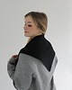 apaszki Apaszka Czarna BIRUANG 100% etycznej wełny merino RWS