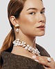 kolczyki z kamieniami Kolczyki Baltic Baroque Pearl