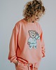 bluza z kapturem damska Bluza oversize Funky Teddy dla mamy i taty
