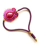 bransoletki soutache Elegancka sutaszowa bransoletka ROSE