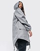 kurtki damskie Kurtka / płaszcz typu parka szara