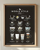 plakaty World Style Coffee plakat