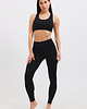 legginsy Ocieplane Legginsy z Wysokim Stanem ICON - Black