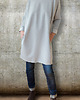 sukienki mini damskie Sukienka MINI - szary dres