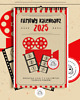 kalendarze i plannery Filmowy kalendarz 2025