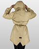 kurtki damskie Kurtka Parka Raindrops Gold