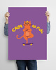 plakaty Plakat Calm as F*ck
