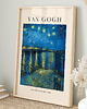 plakaty Plakat Reprodukcja Vincent van Gogh - Gwiaździsta noc nad Rodanem