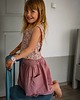 spódniczki dla dziewczynki Lniana spódniczka midi z kieszeniami