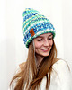 czapki damskie CZAPKA CHAPOOSIE Blue Mint