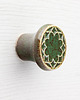 gałki do mebli Gałka do mebli zielono-brązowa, wz.3