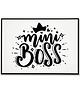 plakaty Plakat MINI BOSS pokój dziecka