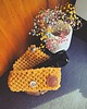 etui na okulary Pomarańczowe etui na okulary ze sznurka