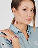 bransoletki - inne Bransoletka w perłowych odcieniach różu i lilii e32/m26