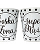kubki Boska żona, super mąż, zestaw kubków na rocznicę