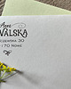 stemple Personalizowany drewniany stempel z adresem - fancy