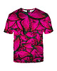 t-shirt damskie Damski T-shirt DR.CROW Butterfly Pink