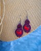 kolczyki soutache Sofi 8 - kolczyki z kryształami