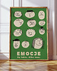 plakaty Plakat Emocje