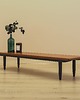 stoliki kawowe Sideboard tekowy, niski stolik duński, lata 70.