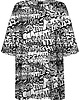 t-shirt damskie DR.CROW T-shirt Oversize Graffiti WB