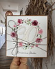 kartki scrapbooking Rustykalna kartka z okazji 30. rocznicy ślubu życzenia - trzydziesta rocznica