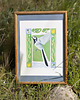 grafiki i ilustracje Print Pliszka siwa 18x24 cm