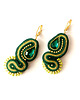 kolczyki soutache Sutaszowe kolczyki MATANZAS
