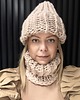 czapki damskie Beanie handmade
