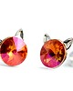 kolczyki swarovski Kocie kolczyki - Kryształy Swarovski (większe)