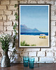 plakaty Kamper na plaży - surfing - plakat 50x70 cm