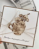 kartki scrapbooking Wyjątkowa kartka ręcznie robiona prezent - gratulacje kartka dla emeryta, eme
