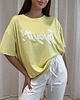 t-shirt damskie Bluzka Enjoy It Giallo