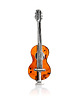 broszki Broszka srebrna z bursztynem - gitara