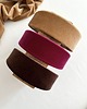 opaski do włosów Welurowa płaska opaska do włosów  4 cm - dostępne kolory