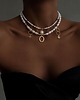 chokery Pearls /white/ perły naturalne vol. 11 /22.10.26/ - choker