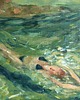 obrazy Rodos / 40x40 cm oryginał by Magda Kubiak