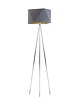 lampy podłogowe Industrialna lampa stojąca z abażurem KANTON GOLD tripod trójnog