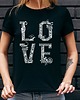 t-shirt damskie Koszulka damska czarna  Love