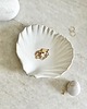 pojemniki na biżuterię Ceramiczna muszla L - talerzyk na biżuterię