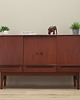 komody i szafki Highboard tekowy, duński design, lata 60, produkcja: Dania