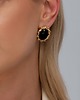 bransoletki - inne Złote owalne kolczyki w stylu vintage Paraiso Elarisse