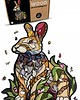puzzle dla dzieci PUZZLE DREWNIANE KRÓLIK WIELKANOCNY 418 elementów