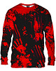 bluzy męskie Bluza Bez Kaptura Męska DR.CROW Zombie Black